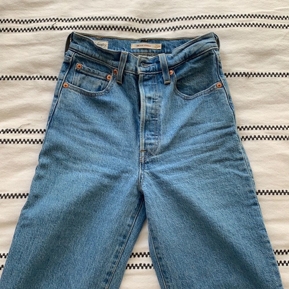 Levi’s Ribcage straight ankle